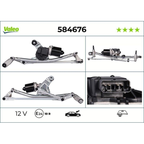 VALEO Wischermotor 584676
