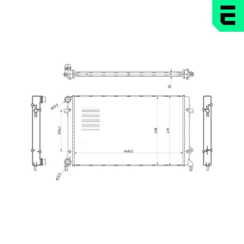 ERA K&uuml;hler, Motork&uuml;hlung 673021