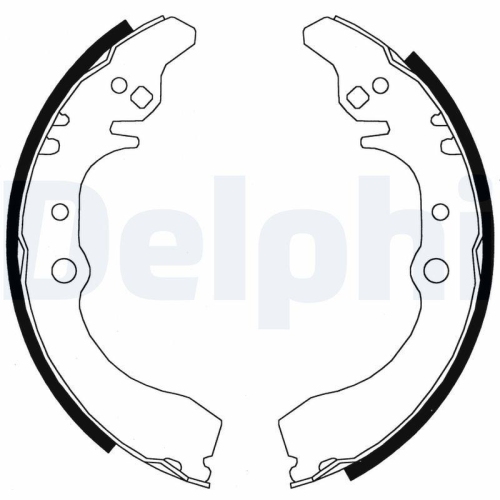 DELPHI Bremsbackensatz LS1823