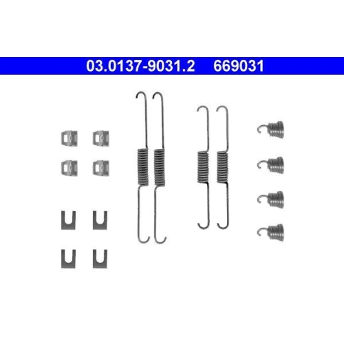 ATE Zubeh&ouml;rsatz, Bremsbacken 03.0137-9031.2