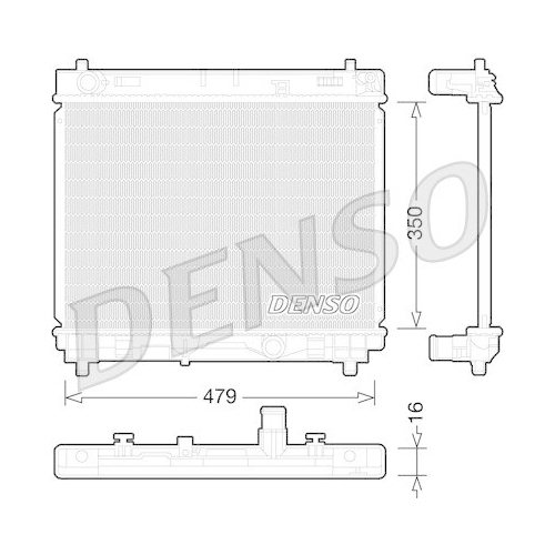 DENSO K&uuml;hler, Motork&uuml;hlung DRM50059