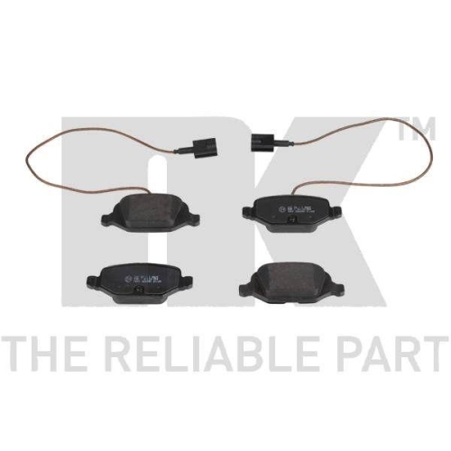 NK Bremsbelagsatz, Scheibenbremse 222393