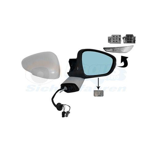 VAN WEZEL Au&szlig;enspiegel * HAGUS * 0968818