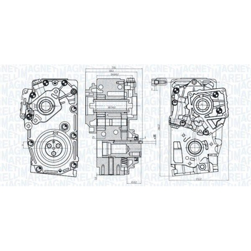 MAGNETI MARELLI &Ouml;lpumpe 351516000135