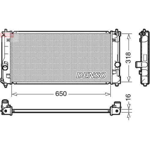 DENSO K&uuml;hler, Motork&uuml;hlung DRM50081