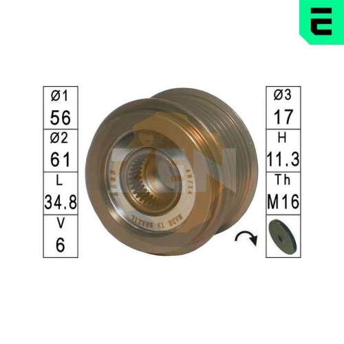 ERA Generatorfreilauf ZN5595