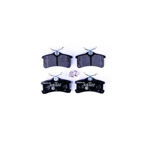 HELLA Bremsbelagsatz, Scheibenbremse 8DB 355 011-511