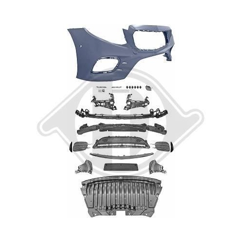 DIEDERICHS Stoßfänger HD Tuning 1627651