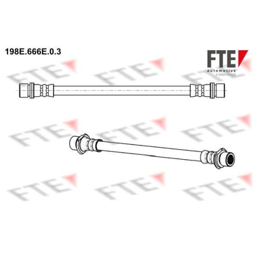 FTE Bremsschlauch 198E.666E.0.3