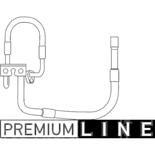 MAHLE Hochdruck-/Niederdruckleitung, Klimaanlage BEHR *** PREMIUM LINE *** AP 78 000P