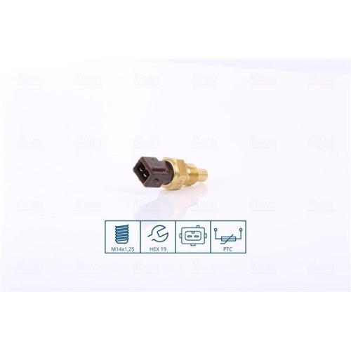 NISSENS Sensor, K&uuml;hlmitteltemperatur 207014
