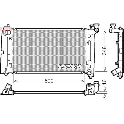 DENSO K&uuml;hler, Motork&uuml;hlung DRM50085
