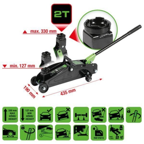 KS TOOLS Rangierheber 512.5010
