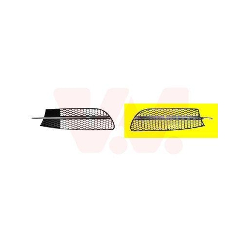 VAN WEZEL L&uuml;ftungsgitter, Sto&szlig;f&auml;nger 0147591