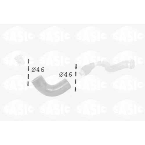 SASIC Ladeluftschlauch 3334038