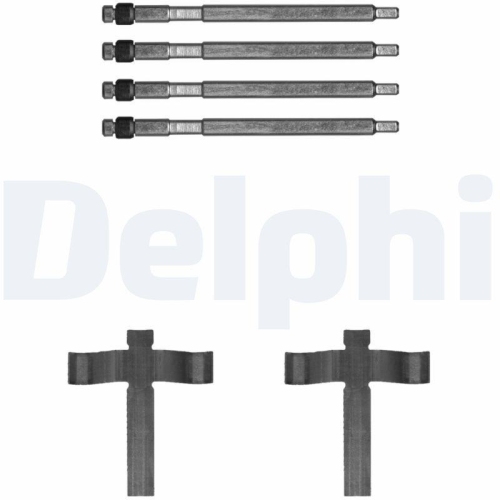 DELPHI Zubeh&ouml;rsatz, Scheibenbremsbelag LX0707