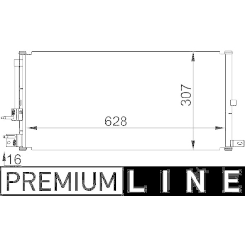 MAHLE Kondensator, Klimaanlage BEHR *** PREMIUM LINE *** AC 694 000P