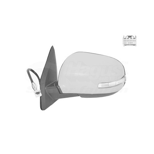 VAN WEZEL Au&szlig;enspiegel * HAGUS * 0978817