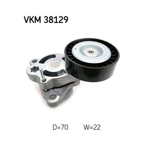 SKF Riemenspanner, Keilrippenriemen VKM 38129