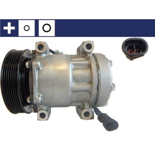 MAHLE Kompressor, Klimaanlage BEHR ACP 165 000S