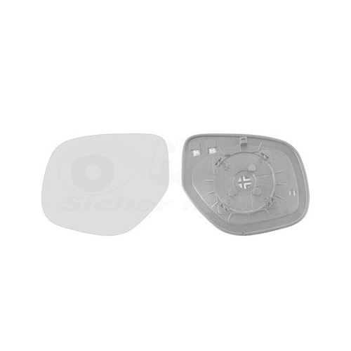 VAN WEZEL Spiegelglas, Au&szlig;enspiegel * HAGUS * 0978837