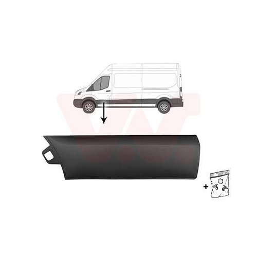 VAN WEZEL Zier-/Schutzleiste, T&uuml;r 1992403