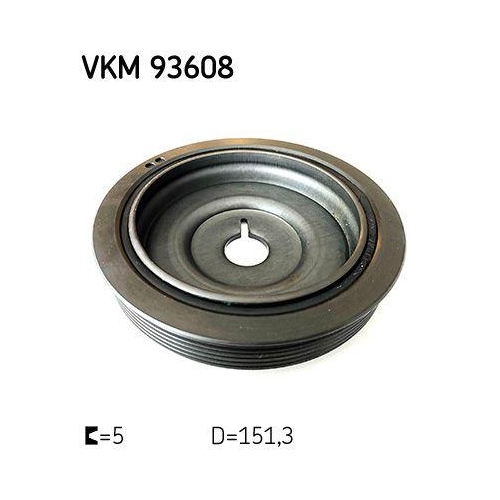 SKF Riemenscheibe, Kurbelwelle VKM 93608