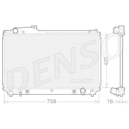 DENSO K&uuml;hler, Motork&uuml;hlung DRM51003