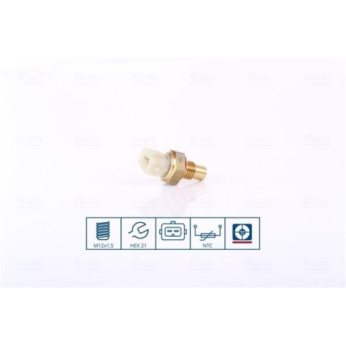 NISSENS Sensor, K&uuml;hlmitteltemperatur 207023