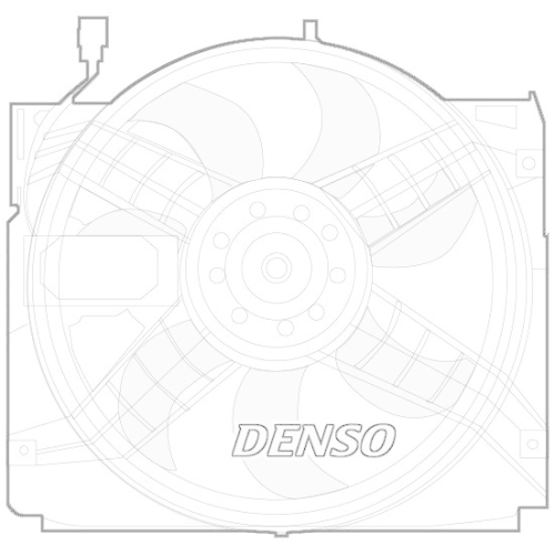 DENSO L&uuml;fter, Motork&uuml;hlung DER05004