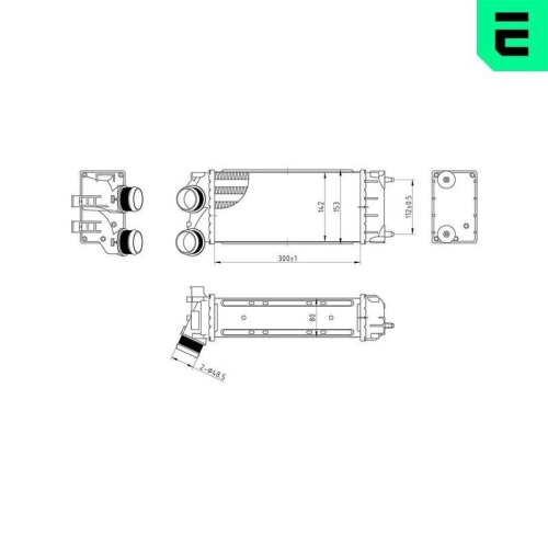 ERA Ladeluftk&uuml;hler 672104