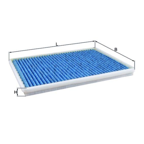 MAHLE Filter, Innenraumluft CareMetix® LAO 81