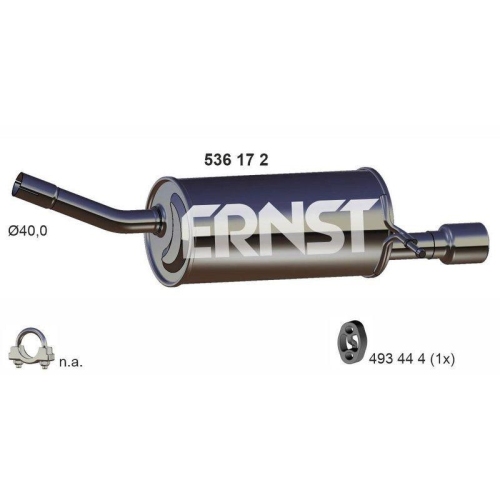 ERNST Endschalld&auml;mpfer 536172