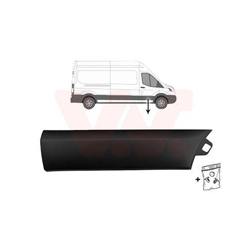 VAN WEZEL Zier-/Schutzleiste, T&uuml;r 1992404