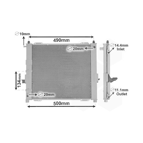 VAN WEZEL K&uuml;hlmodul 4301M406