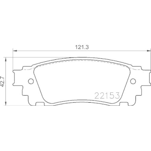 BREMBO Bremsbelagsatz, Scheibenbremse PRIME LINE P 83 166