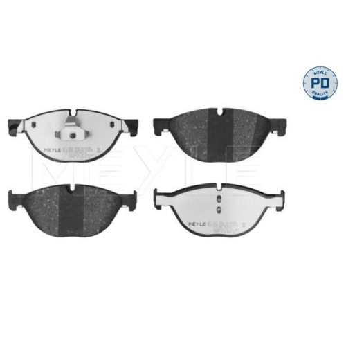 MEYLE Bremsbelagsatz, Scheibenbremse MEYLE-PD: Advanced performance and design. 025 250 4519/PD