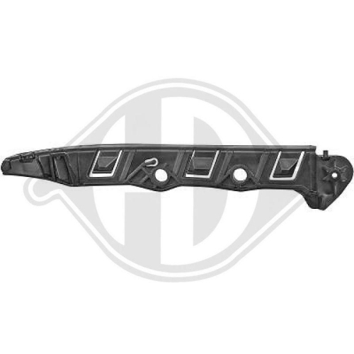 DIEDERICHS Halter, Stoßfänger 1224062