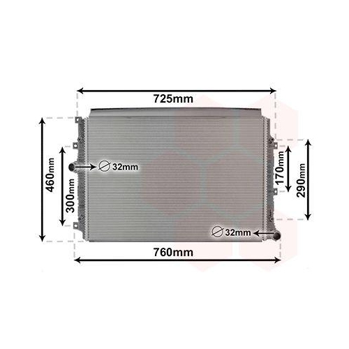 VAN WEZEL K&uuml;hler, Motork&uuml;hlung 58012704