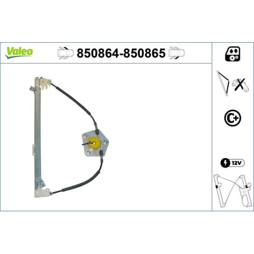 VALEO Fensterheber 850864
