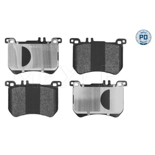 MEYLE Bremsbelagsatz, Scheibenbremse MEYLE-PD: Advanced performance and design. 025 251 8317/PD
