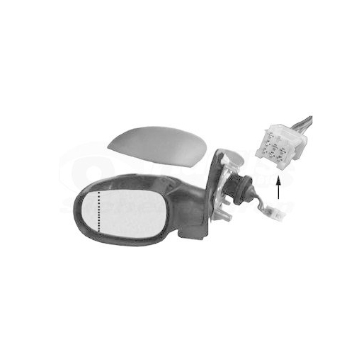 VAN WEZEL Au&szlig;enspiegel * HAGUS * 4028807