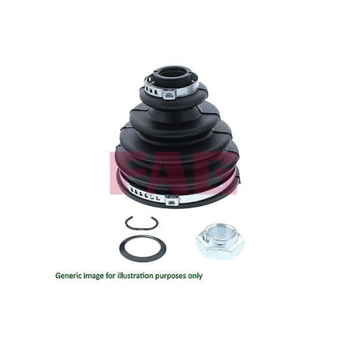 Schaeffler FAG Faltenbalgsatz, Antriebswelle 772 0504 30