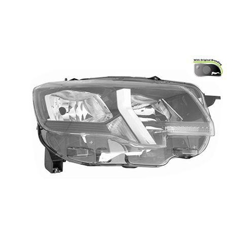 VAN WEZEL Hauptscheinwerfer 4091962V