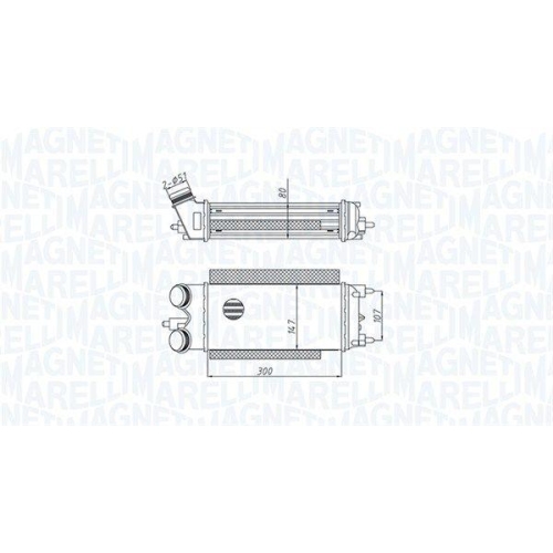 MAGNETI MARELLI Ladeluftk&uuml;hler 351319205290