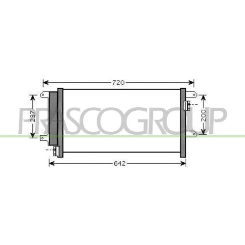 PRASCO Kondensator, Klimaanlage PrascoSelection FT927C001