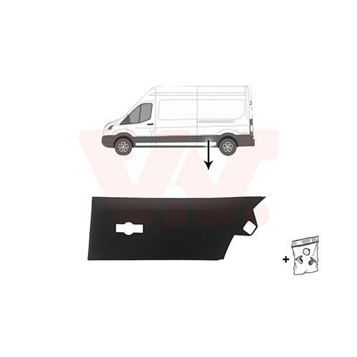 VAN WEZEL Zier-/Schutzleiste, Seitenwand 1992427