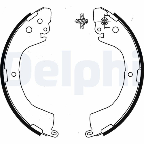 DELPHI Bremsbackensatz LS1852