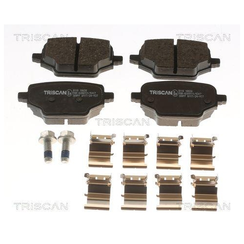TRISCAN Bremsbelagsatz, Scheibenbremse 8110 10028