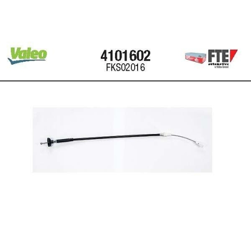 VALEO Seilzug, Kupplungsbet&auml;tigung FTE CLUTCH ACTUATION 4101602